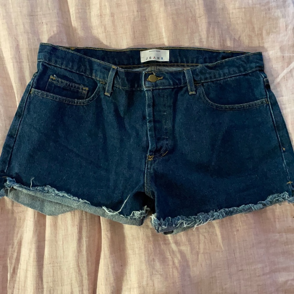 American Apparel Cutoff Denim Shorts size 31